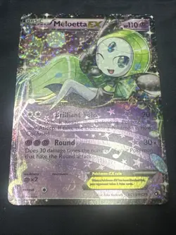 Meloetta EX - RC11/RC25 - Pokemon Legendary Treasures Radiant Collection Card NM - Image 1