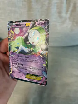 Pokemon TCG Meloetta EX RC11/RC25 Legendary Treasures, Black & White era (DMG) - Image 3