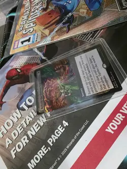 PAX West 2025 MTG Magic The Gathering Spider-Man Promo Comic & Sinister Six Card - Image 1