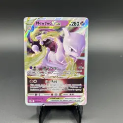 Pokemon TCG Mewtwo VSTAR 031/078 Holo Ultra Rare Pokemon GO NM/MT - Image 1