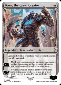 MTG Karn, the Great Creator - Mystery Booster 2 #003 - Image 1