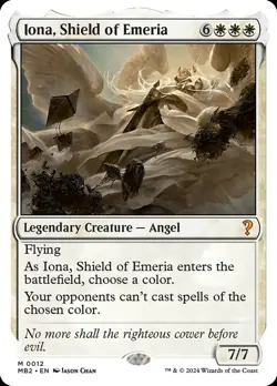 MTG Iona, Shield of Emeria - Mystery Booster 2 #012 - Image 1