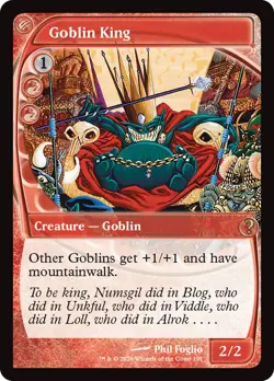 MTG Goblin King - Mystery Booster 2 #191 - Image 1