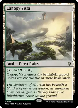 MTG Canopy Vista - Murders at Karlov Manor Commander #252 - Image 1