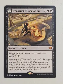 Decorum Dissertation M Secrets of Strixhaven 0078 NM - Image 1