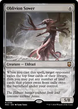 MTG Oblivion Sower - Modern Horizons 3 Commander #158 - Image 1