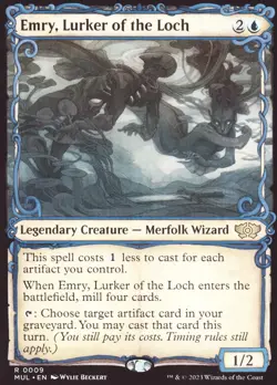 Emry, Lurker of the Loch R March of the Machine: Multiverse Legends 9 NM - Image 1