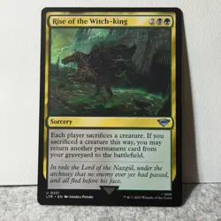 RISE OF THE WITCH-KING UNIVERSES BEYOND: THE LORD OF THE RINGS MTG 221 LP - Image 1