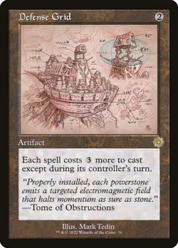 MTG Defense Grid(#076) Retro - The Brothers' War Retro Artifacts #076 - Image 1