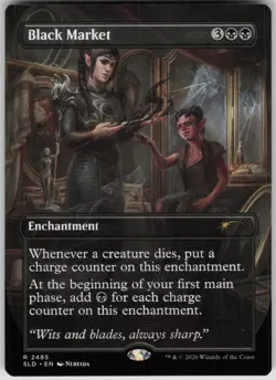 MTG Black Market NM Secret Lair Drop Series Magic 2485 DND - Image 1