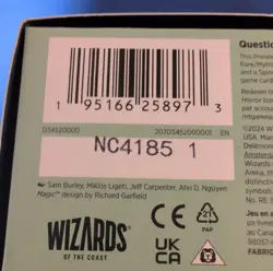 Magic: The Gathering Duskmourn House of Horror Prerelease Kit Wizards 2024 - Image 4