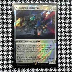 MTG: Securitron Squadron (Surge Foil) (NM): Fallout R 0551 - Image 1