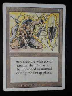 Meekstone Revised Edition Damaged MTG Magic the Gathering - Image 1