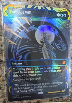Magic: The Gathering Force of Will Foil Instant Blue Mystical Archive English - Image 1