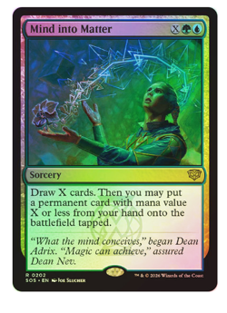 Mind into Matter - Foil Secrets of Strixhaven MTG - Image 1