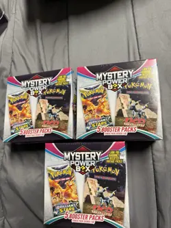 Pokemon SEALED Mystery Power Box Chase Pack Seeded 1:10 (3 Booster Boxes) NEW🔥 - Image 1