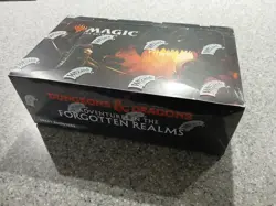 Adventures in Forgotten Realms Draft Booster Box MTG Sealed 630509981151 - Image 1