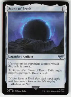 Stone of Erech 251 Universes Beyond: LTR Tales of Middle-earth MTG NM - Image 1
