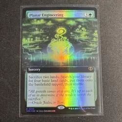 MTG - Planar Engineering - FOIL Extended Art Rare #340 Secrets of Strixhaven NM - Image 1