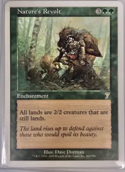 MTG Nature's Revolt - 7th Edition Regular Rare #260 - Image 1