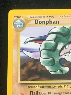 Pokemon Neo Genesis DONPHAN #21/111 Unlimited *RARE* Lightly Played (Excellent) - Image 4