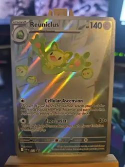 reuniclus Promo Pokemon NM svp 212 black bolt white flare - Image 1