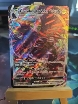 Pokemon TCG Corviknight VMAX Battle Styles Card 110/163 NM - Image 1
