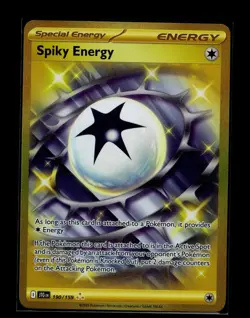 Pokemon TCG Spiky Energy 190/159 Journey Together 2025 Hyper Rare- NM - Image 1