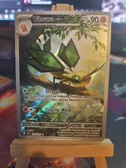 Pokemon TCG Vibrava 206/191 Surging Sparks Mint Condition - Image 1