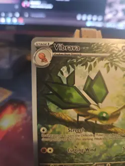 Pokemon TCG Vibrava 206/191 Surging Sparks Mint Condition - Image 2