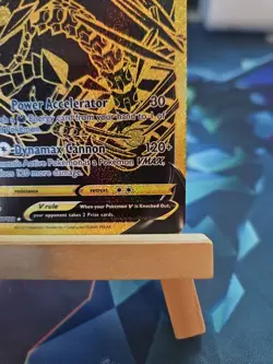 Pokemon TCG Eternatus v SV121/SV122 Shining Fates Gold Ultra Rare NM Condition - Image 4