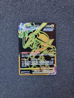 RAYQUAZA VMAX TG29/TG30 SECRET RARE SILVER TEMPEST TRAINER GALLERY POKEMON NM - Image 2