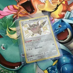 Galarian Perrserker SV087/SV122 – Shiny Vault Holo – Pokemon TCG Shining Fates - Image 1