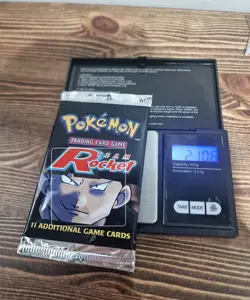 Pokemon Team Rocket Booster Pack Giovanni Artwork WOTC 2000 - Image 2
