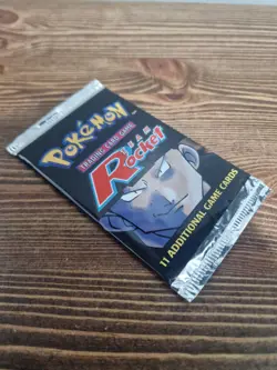 Pokemon Team Rocket Booster Pack Giovanni Artwork WOTC 2000 - Image 5