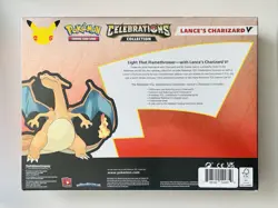Pokemon 25th Anniversary Celebrations Lance's Charizard V Collection Box Sealed - Image 2