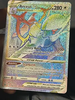 Arceus VSTAR - 176/172 - Pokemon Brilliant Stars Sword Shield Secret Rare NM - Image 3