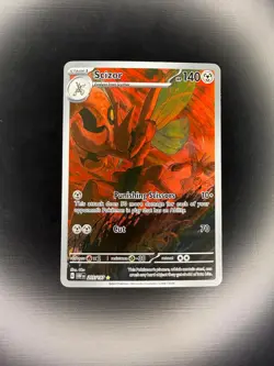 Scizor 205/197 Illustration Rare Obsidian Flames Pokemon Near Mint - Image 1