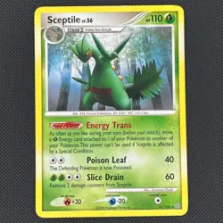 Sceptile (DP Stormfront) 10/100 Rare Deck Exclusives Pokemon Lightly Played - Image 1