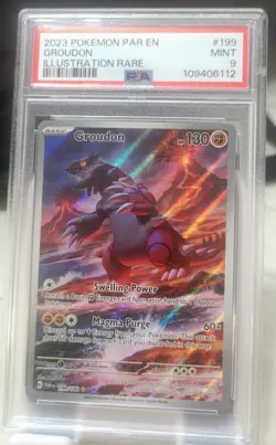 2023 Pokemon Par En Groudon IR PSA 9 - Image 1