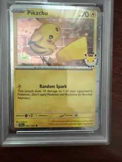 2026 POKEMON TEMPORAL FORCES POKEMON DAY 2026 COLLECTION #051 PIKACHU PSA 9 - Image 3