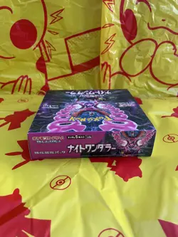 Pokemon TCG Japanese Scarlet and Violet Night Wanderer Box SV6a Factory Sealed - Image 4
