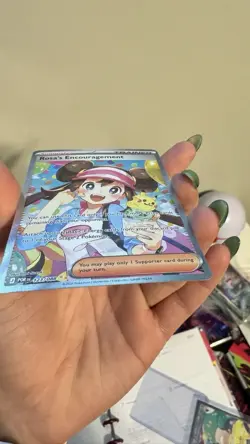 Rosa’s Encouragement 123/088 Perfect Order SIR Pack Fresh Pokemon Secret Rare - Image 2