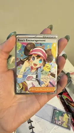 Rosa’s Encouragement 123/088 Perfect Order SIR Pack Fresh Pokemon Secret Rare - Image 5