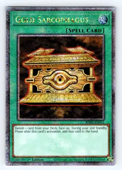 Yugioh Gold Sarcophagus RA02-EN052 1st QCSR - NM 💎 - Image 1