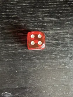 Official Yu-Gi-Oh! YCS Attribute Dice Pre-registration Item FIRE - Image 4