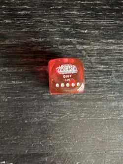 Official Yu-Gi-Oh! YCS Attribute Dice Pre-registration Item FIRE - Image 5
