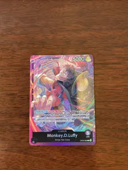 One Piece CCG Monkey.D.Luffy Leader Foil OP05-060 NM - Image 1