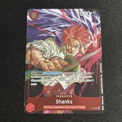 Shanks P-083 Promo OP-PR - One Piece TCG Promotion Card Foil English - Image 1