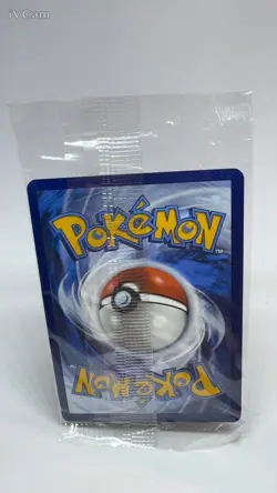 Pikachu 25/165 Holiday Calendar Promo Stamp SEALED Pokemon TCG with Swirl - Image 2